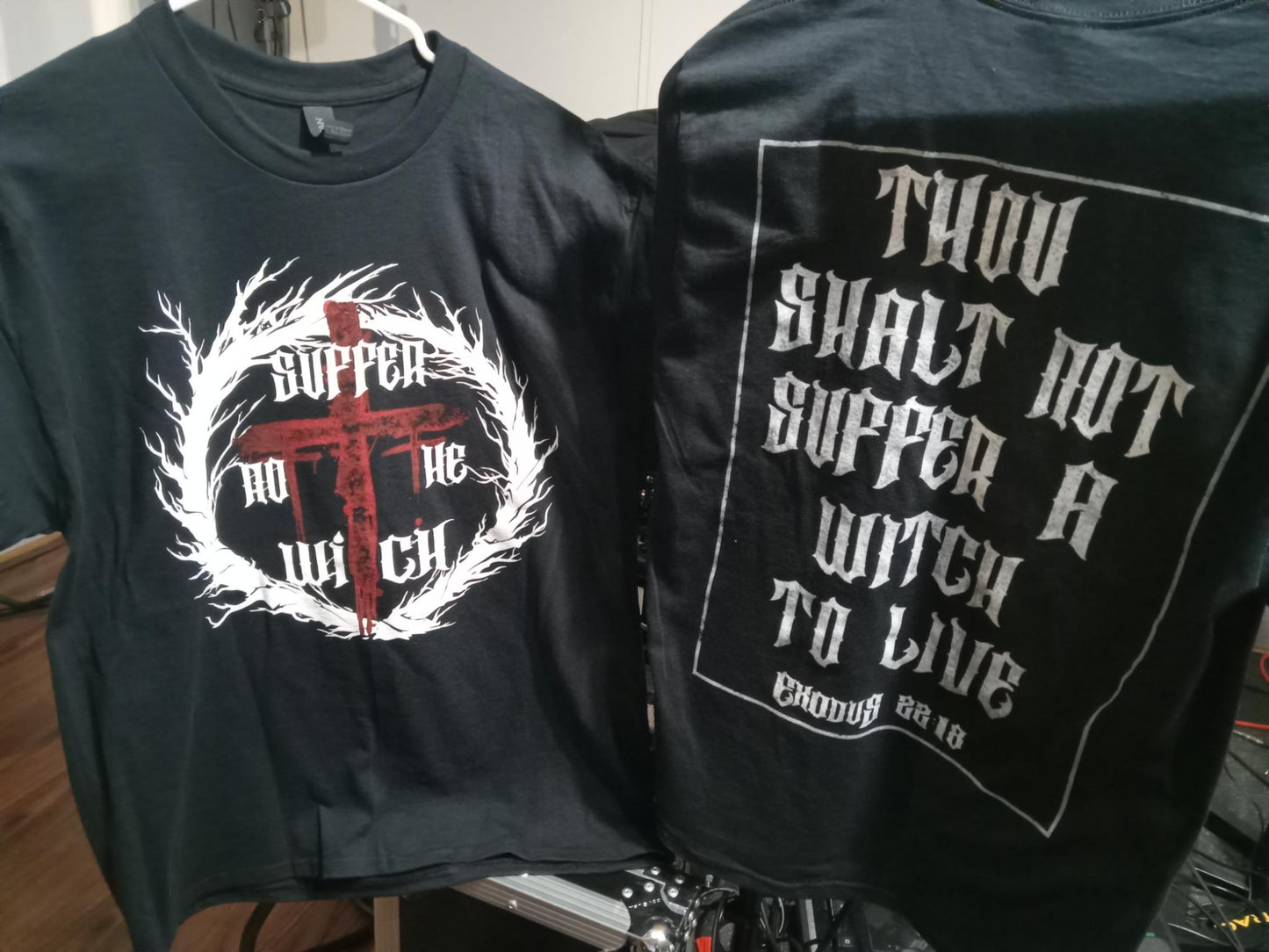 Suffer Not The Witch 2-sided Shirt